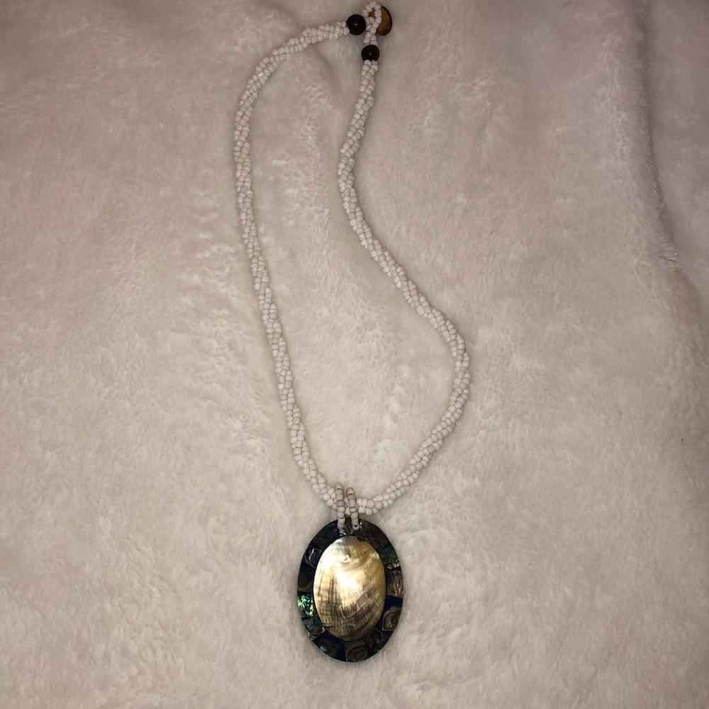 Beaded necklace from The Bahamas